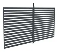 G21 Fixní lamelová stěna 3,7 x 2,2 m pro pergolu Austin