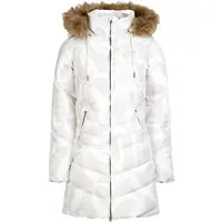 FUNDANGO PUPPIS PADDED JACKET Dámský zimní kabát, bílá, velikost