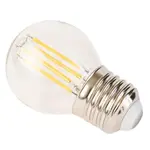 LED žárovka filament retro miniglobe 4.2W E27 2700K 470LM