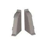 Koncovka levá pro lištu k pracovní desce BL44 žula šedá 114