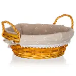 Košík proutěný s ušima Daisy 30x12cm