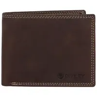 Pánska kožená peňaženka tmavo hnedá - Diviley Perkins