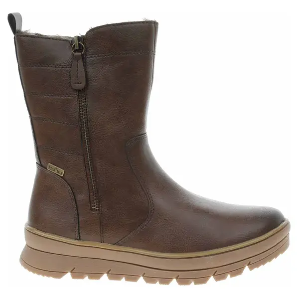 Dámské polokozačky Jana 8-26470-29 cognac 37