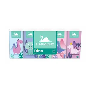 Harmony Dino papírové kapesníky 10x10 ks