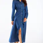 Dámské šaty Awama Buttoned