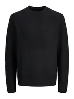Jack & Jones Plus Sveter 'JPRBLAMAVERICK'  čierna