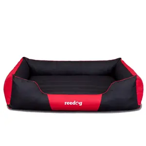 Pelíšek pro psa Reedog Comfy Black & Red | P3677