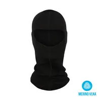 Husky Merjack kids black Dětská merino kukla