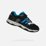 Black Boys' Geox Calco Sneakers - Boys