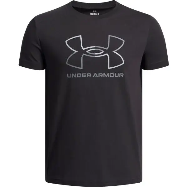 Under Armour GL FOUNDATION Chlapecké tričko, černá, velikost S