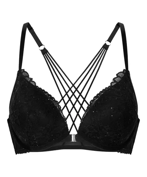 Hunkemöller Podprsenka 'Sabrina'  čierna