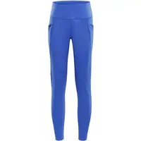 ALPINE PRO GEMSA Dámske športové legíny, modrá, veľkosť