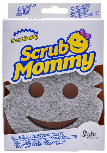 SCRUB MOMMY Houbička Style Collection (šedá)