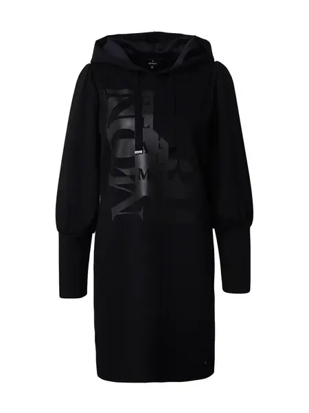 monari Šaty  striebornosivá / čierna