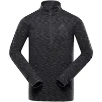 ALPINE PRO QAD Pánský sportovní svetr, černá, velikost