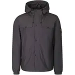 NAX IKEL Pánská přechodová bunda, tmavě šedá, velikost