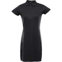 ALPINE PRO EDELA 2 Dámské rychleschnoucí šaty, černá, velikost