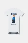 Dětské bavlněné šaty Guess