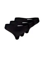 Calvin Klein Underwear Tangá 'Invisibles'  modrá / striebornosivá / čierna