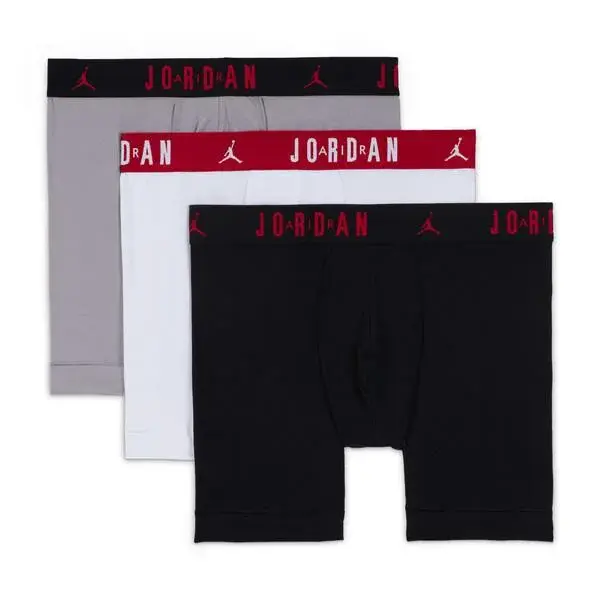 Jordan men  flight cotton core 3pk bb boxer xl