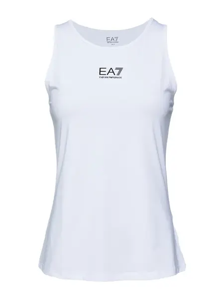 EA7 Emporio Armani Top  čierna / biela
