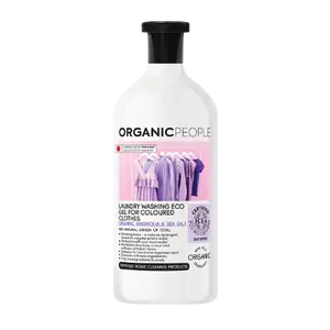 ORGANIC PEOPLE Eko prací gel na barevné prádlo, magnólie a mořská sůl 1000 ml