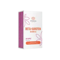 APOROSA Beta karoten 25 000 I.U. 60 kapslí