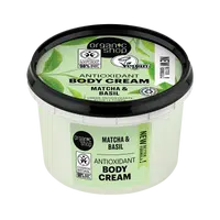 ORGANIC SHOP Antioxidační tělový krém Matcha a bazalka 250 ml