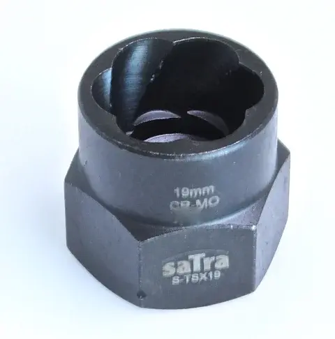 Hlavice nástrčné na poškozené šrouby 3/8" a 1/2", různé rozměry - SATRA Velikost: 19 mm