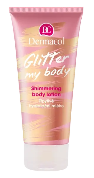 DERMACOL Glitter my body - Třpytivé hydratační tělové mléko 200 ml