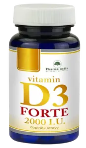 PHARMA ACTIV Vitamin D3 FORTE 2000 I.U. 100 tablet 100 ks