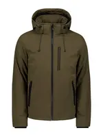 No Excess Funkčná bunda  farby bahna