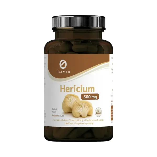 Hericium 500mg 90 kapslí Galmed