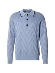 SCOTCH & SODA Sveter  námornícka modrá / modrosivá