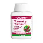 MEDPHARMA Brusinky D-manóza 37 tablet