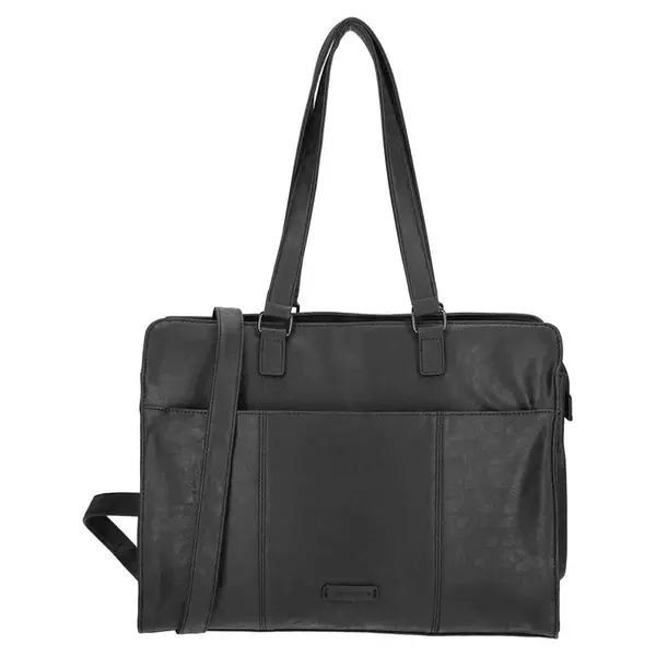 Elegantní dámská kabelka na notebook Enrico Benetti Kate - černá