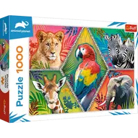 Trefl Puzzle Animal Planet: Exotická zvířata/1000 dílků