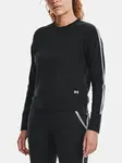 Under Armour MIkina Rival Terry Taped Crew-BLK - Women's