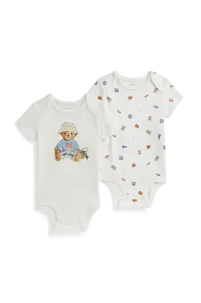 Polo Ralph Lauren  Bavlněné kojenecké body  2-pack