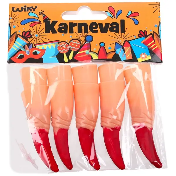Set karneval - Prsty 10 ks