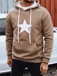 Pánská mikina s kapucí a hvězdou