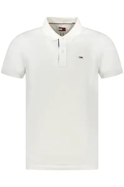 Biele pánske polo tričko Tommy Hilfiger