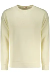 Krémová mikina bez kapuce