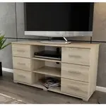 Vysoký TV stolek Oskar TV, dub sonoma, výška 65 cm