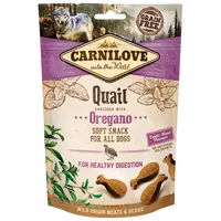 CARNILOVE Dog Semi Moist Snack Quail enriched with Oregano 200 g