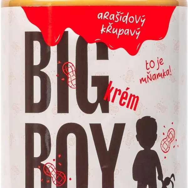 BIG BOY Arašídový krém s křupkami 1000 g