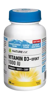 NATUREVIA Vitamin D3-efekt 1000 I.U. 90 tablet