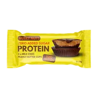 NUTRY NUTS Proteinové košíčky - mléčná čokoláda s arašídovým máslem 2 x 21 g