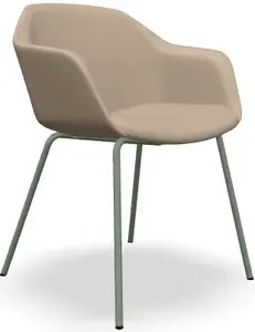 LD SEATING Konferenční křeslo RIVA, RI-03-N12, zelená podnož