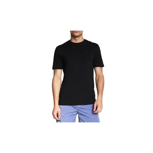 Čierne tričko Guess s krátkym rukávom